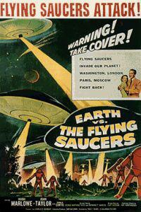 Poster for Earth vs. the Flying Saucers (1956).