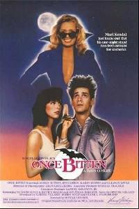 Poster for Once Bitten (1985).