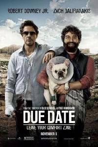 Plakát k filmu Due Date (2010).