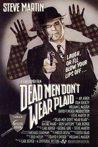 Poster for Dead Men Don't Wear Plaid (1982).