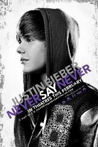 Plakat Justin Bieber: Never Say Never (2011).