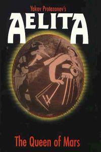 Plakát k filmu Aelita (1924).