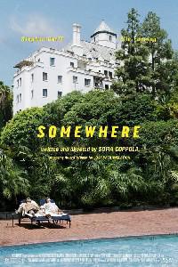 Plakát k filmu Somewhere (2010).