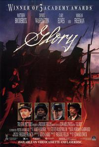 Cartaz para Glory (1989).