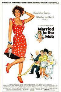 Poster for Married to the Mob (1988).