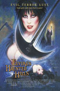 Poster for Elvira's Haunted Hills (2001).