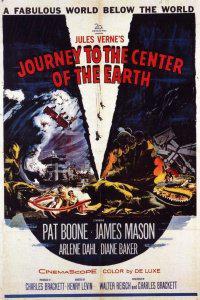 Plakát k filmu Journey to the Center of the Earth (1959).