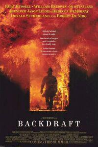 Plakát k filmu Backdraft (1991).