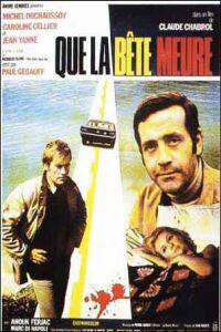 Poster for Que la bête meure (1969).