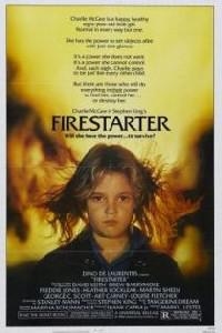 Plakat filma Firestarter (1984).