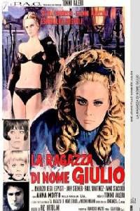 Ragazza di nome Giulio, La (1970) Cover.
