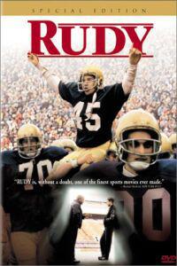 Cartaz para Rudy (1993).