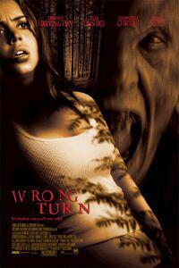 Plakát k filmu Wrong Turn (2003).