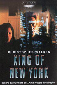 Poster for King of New York (1990).