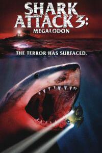 Poster for Shark Attack 3: Megalodon (2002).