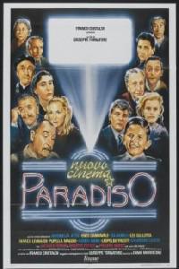 Cartaz para Nuovo Cinema Paradiso (1988).
