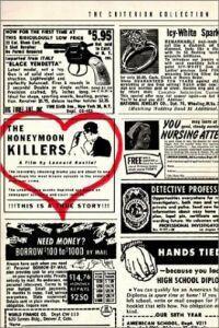 Poster for Honeymoon Killers, The (1970).