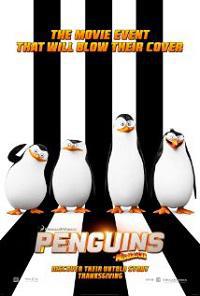 Plakat filma Penguins of Madagascar (2014).