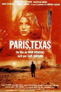 Cartaz para Paris, Texas (1984).