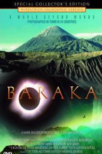 Poster for Baraka (1992).