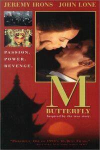 Poster for M. Butterfly (1993).