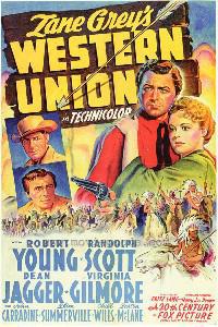 Poster for Western Union (1941).