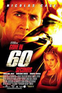 Plakát k filmu Gone in Sixty Seconds (2000).