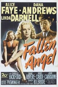 Poster for Fallen Angel (1945).