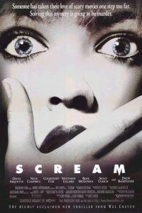 Poster for Scream (1996).