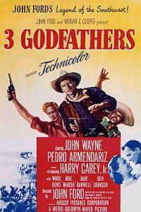 Poster for 3 Godfathers (1948).