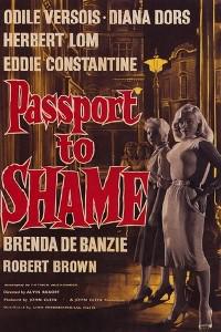 Poster for Passport to Shame (1958).