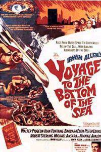 Cartaz para Voyage to the Bottom of the Sea (1961).
