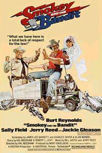 Plakát k filmu Smokey and the Bandit (1977).