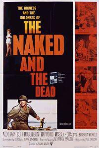 Cartaz para Naked and the Dead, The (1958).