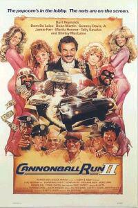 Poster for Cannonball Run II (1984).