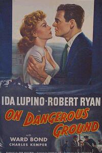 Poster for On Dangerous Ground (1952).