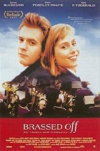 Poster for Brassed Off (1996).