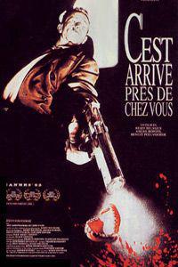 Poster for C'est arrivé près de chez vous (1992).