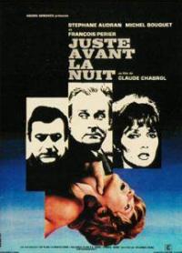 Poster for Juste avant la nuit (1971).