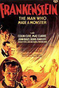 Poster for Frankenstein (1931).