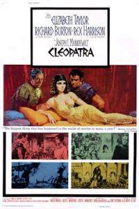 Plakát k filmu Cleopatra (1963).
