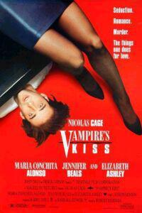 Plakat filma Vampire's Kiss (1988).