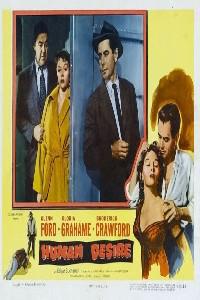 Poster for Human Desire (1954).