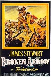 Poster for Broken Arrow (1950).