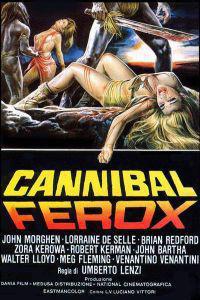 Poster for Cannibal ferox (1981).