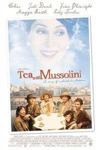 Poster for Tea with Mussolini (1999).