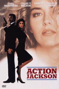 Poster for Action Jackson (1988).