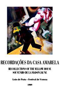 Poster for Recordações da Casa Amarela (1989).