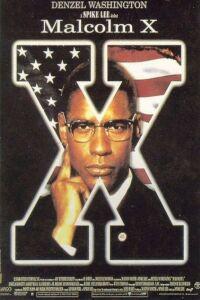 Plakat filma Malcolm X (1992).