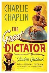 Poster for The Great Dictator (1940).